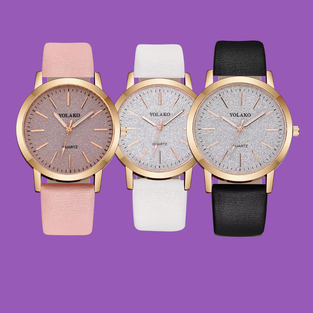Women's watches 3 pieces