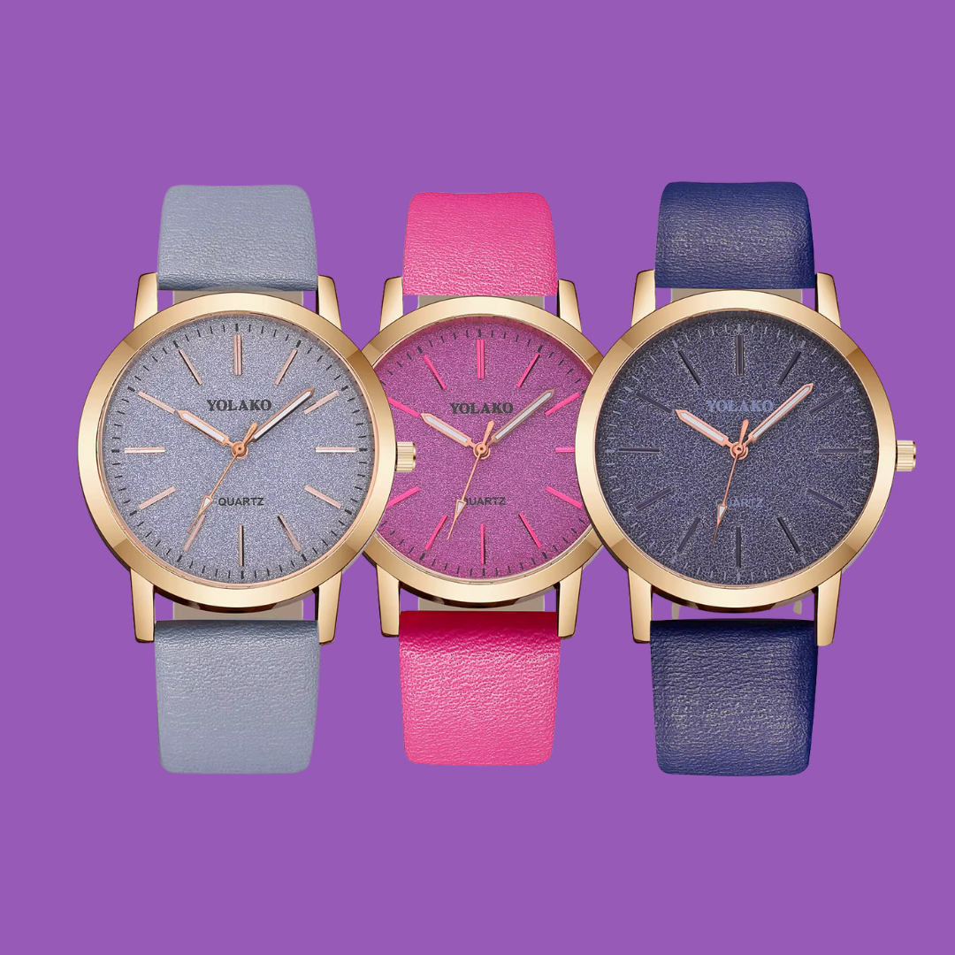Women's watches 3 pieces