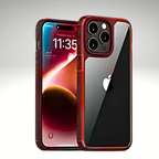 Transparent iPhone case with strong protective edges