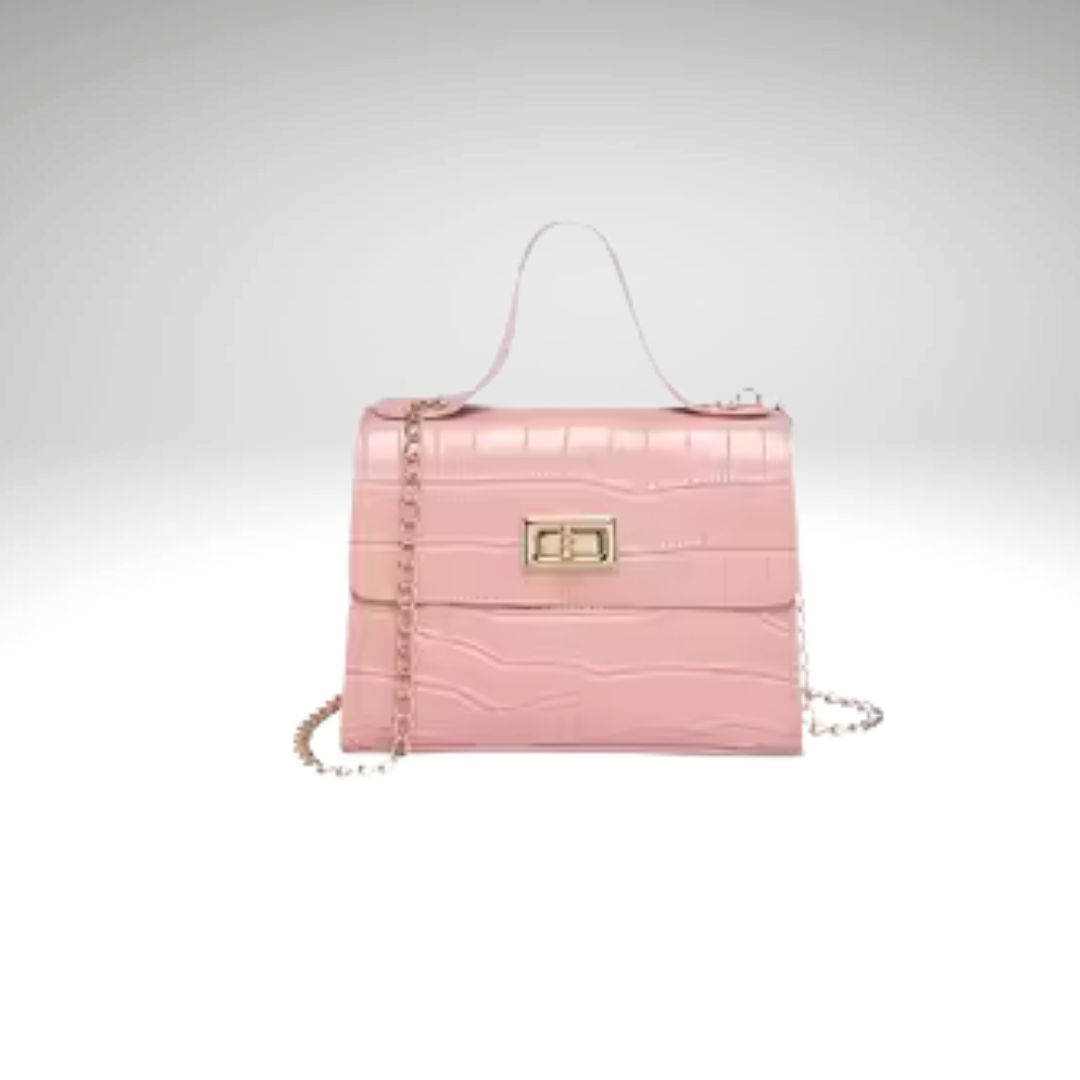 Women's small soft leather handbag