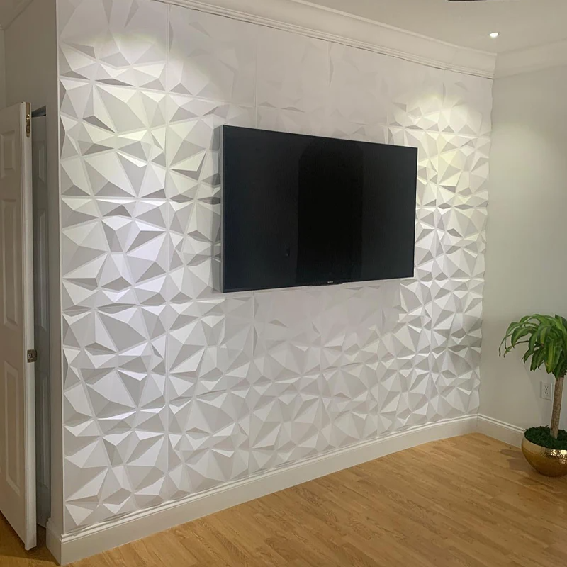 3D Wall Sticker Wall Panels Decorative Living Room Wallpaper Mural Waterproof 3D Wall Panel Mold Bathroom Kitchen