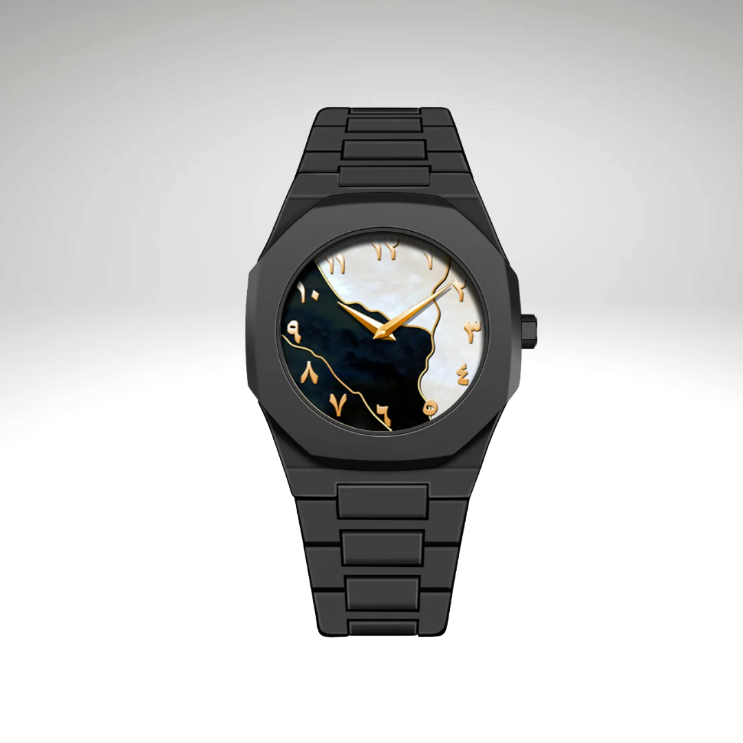 Men's watch with Arabic numerals