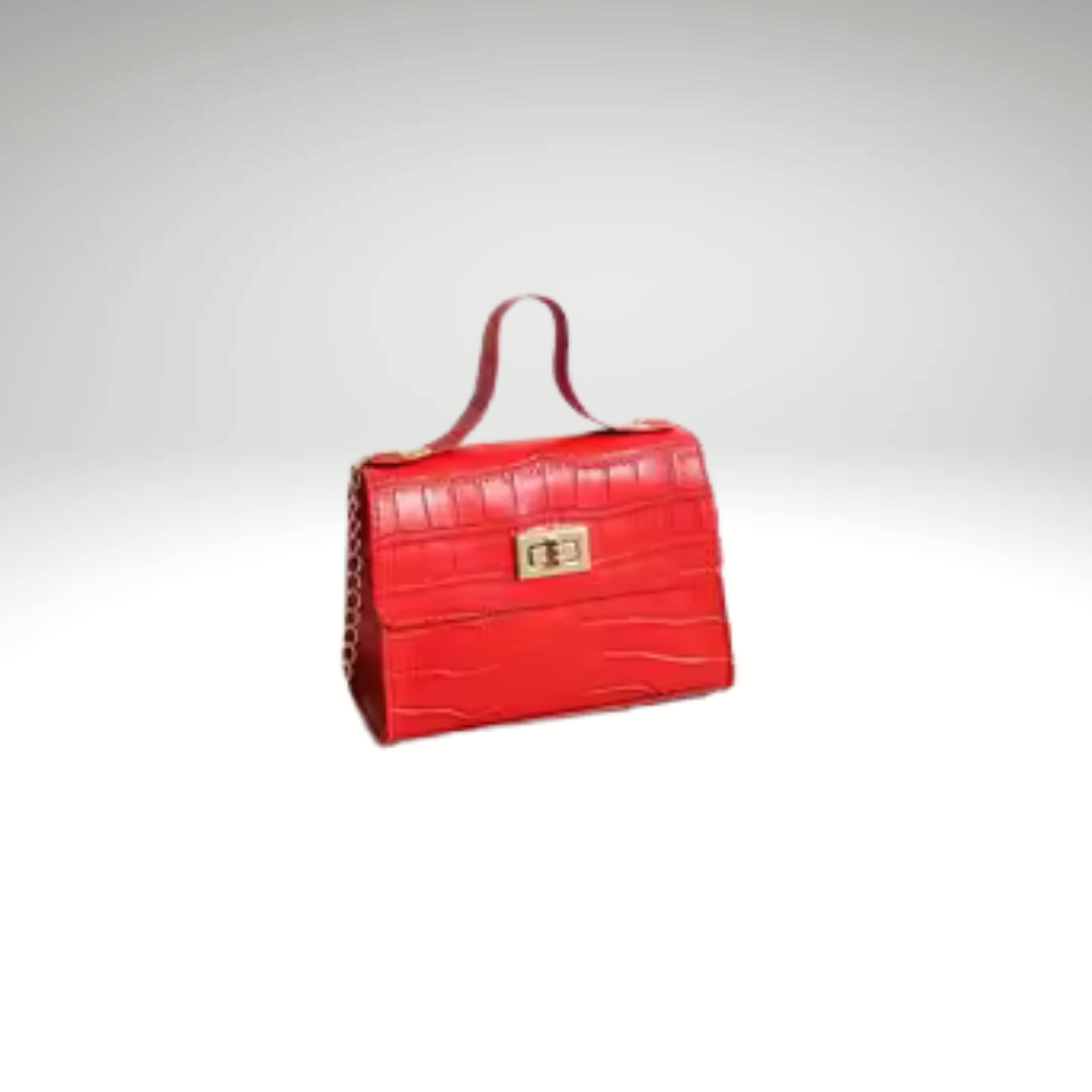 Women's small soft leather handbag