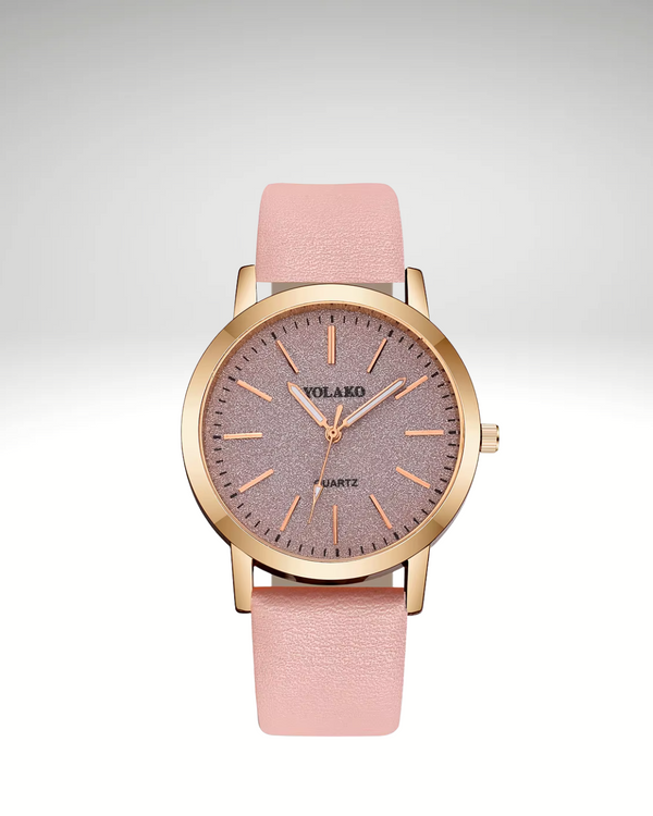 Classic women's leather watch
