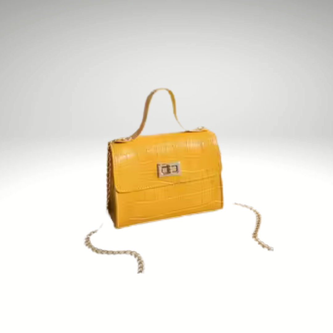 Women's small soft leather handbag