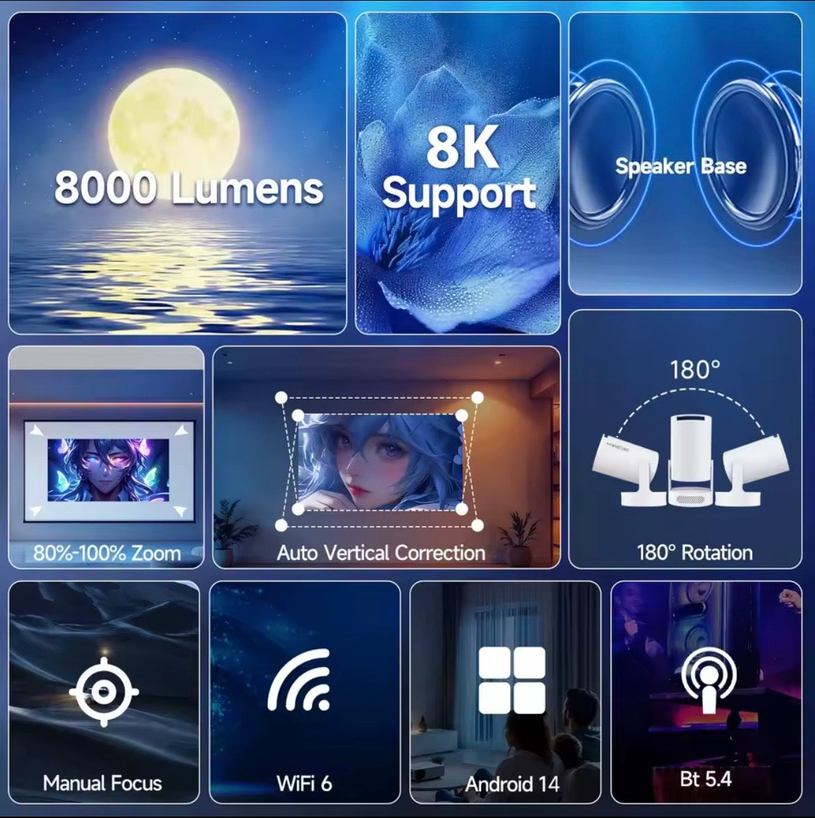 جهاز عرض بدقة 8K