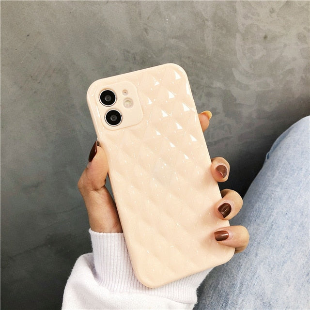 Luxury Candy Soft Silicone Case For iPhone 13 11 Pro X XR XS Max 12 Mini Soft Protection Back Phone Cover On SE 2020 7 8 Plus
