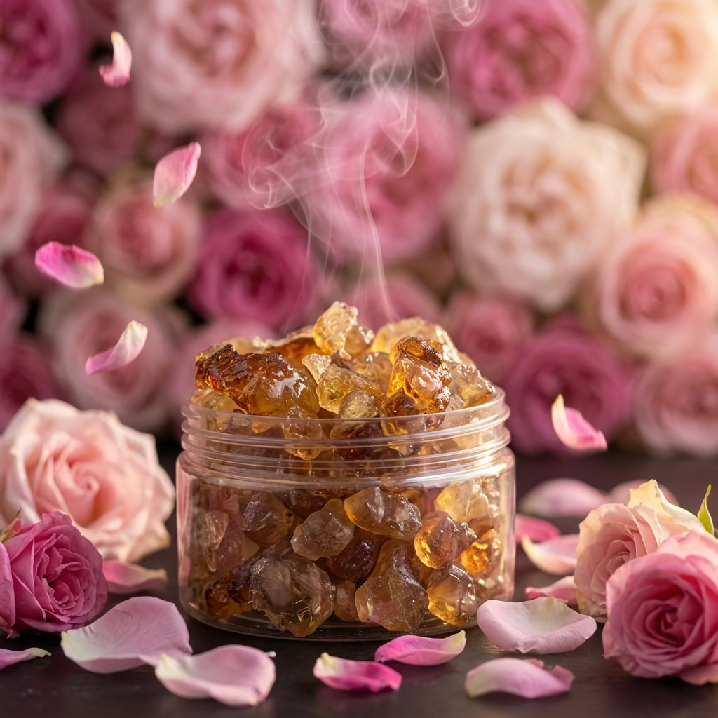The finest types of scented Omani frankincense