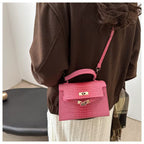 حقيبة جلد التمساح فخمة