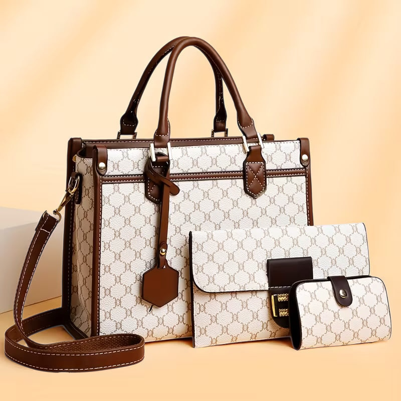 حقيبة كبيرة مع محفظتين مجانا