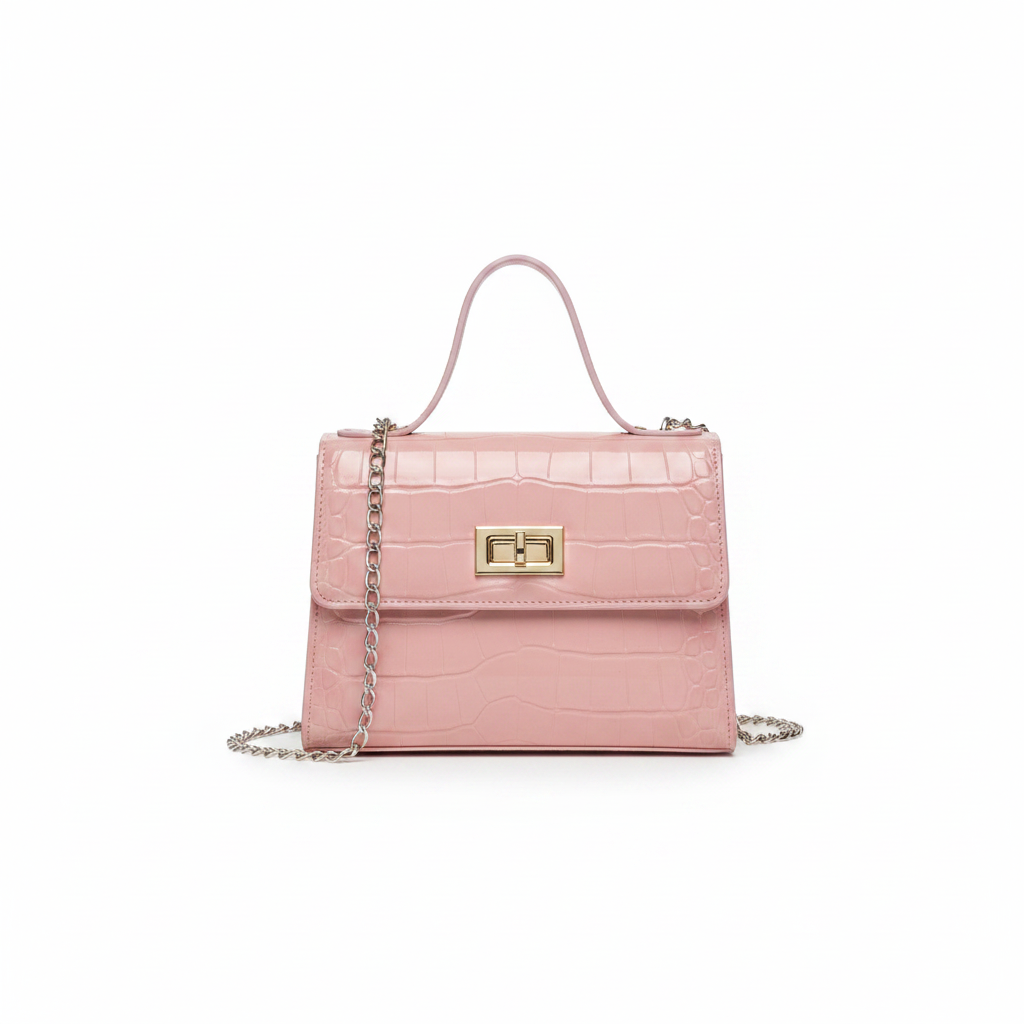 Women's small soft leather handbag