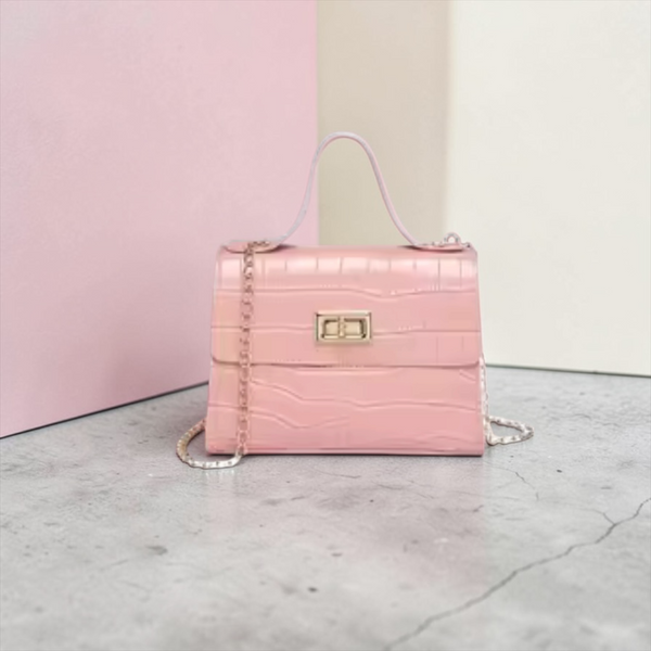 Women's small soft leather handbag