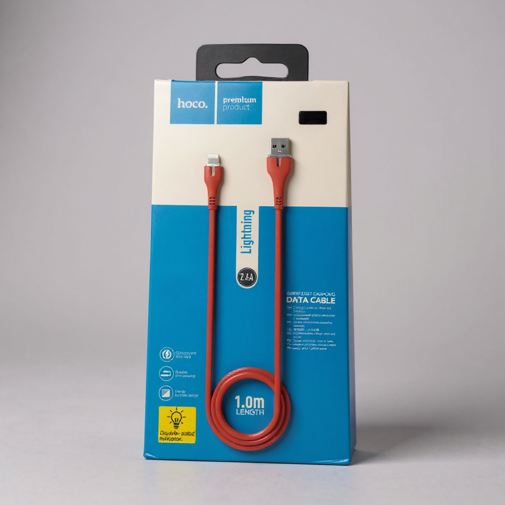 Hoco iPhone charging cable, USB to Micro