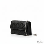 حقيبة فخمة جلد متوسطه الحجم