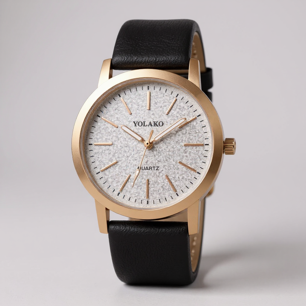 Classic women's leather watch