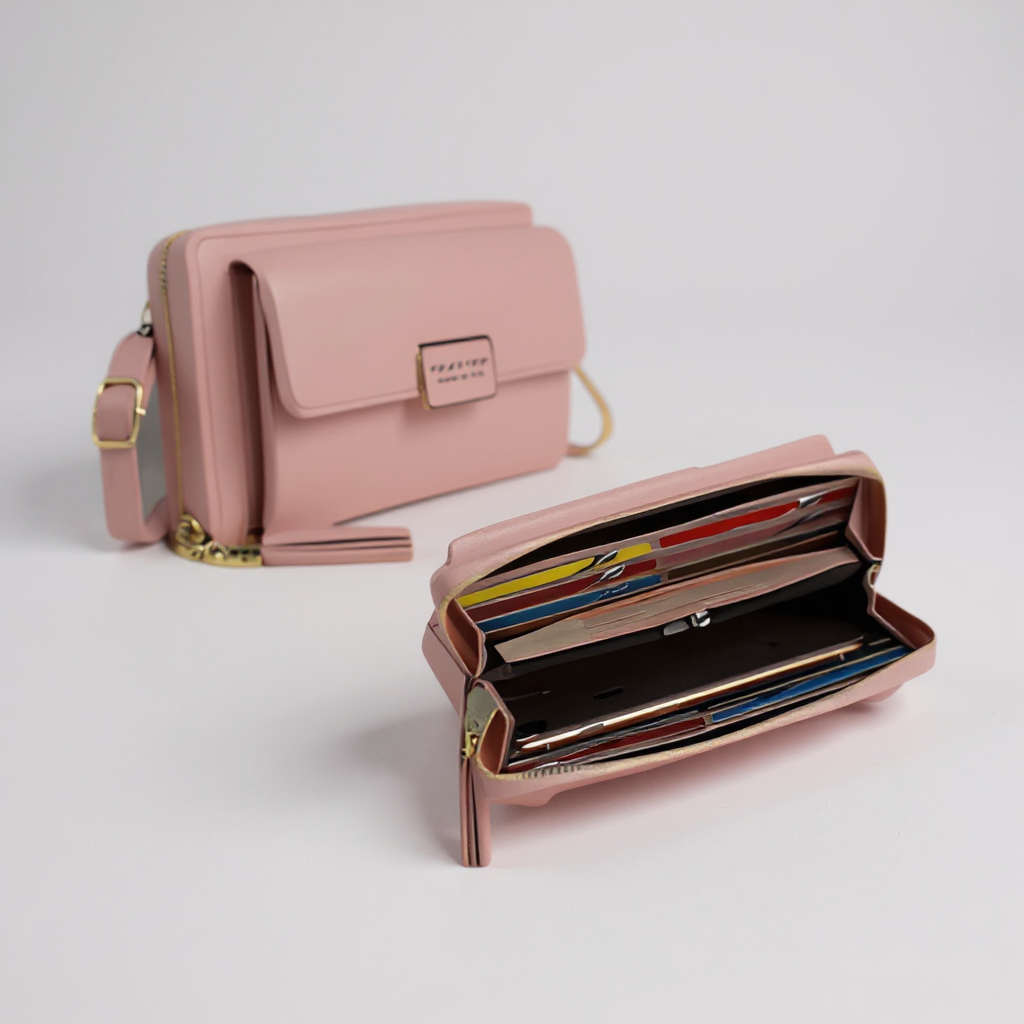 Women's bag and women's wallet 3pics