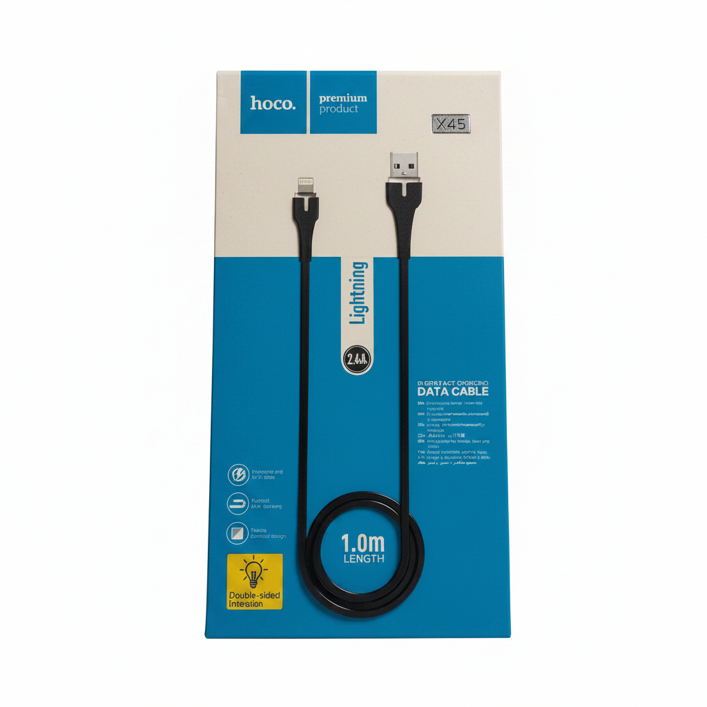 Hoco iPhone charging cable, USB to Micro