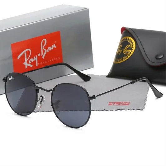 2023 Fashion Sunglasses Men Sun Glasses Women Metal Frame Black Lens Eyewear Driving Goggles UV400