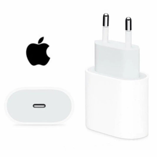 Original 20W USB-C Power Adapter For iphone 15 14 13 mini Pro Max Type C fast charger for Apple Cable for iPhone X XS 11 12 Plus