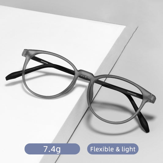 Ultralight Women Titanium TR90 Glasses Frames Myopia Spectacles Comfortable Full Frame Round Optical Eyewear
